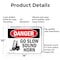 Signmission Go Slow Sound Horn, 14 in W x Rectangle, Aluminum OS-2PACK-DS-A-1014-L-1283 - alternate 2